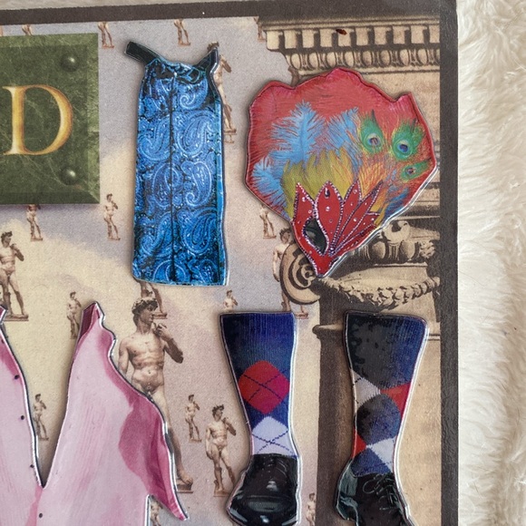 Caryco Vintage 1995 Formal Wear Kit for Michelanglo's David Statue Magnet - Picture 3 of 7